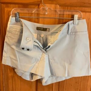 Light blue J Crew shorts